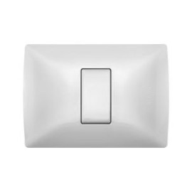 PLACA DE RESINA CON CHASIS COLOR BLANCO MERIDA 1 MOD.