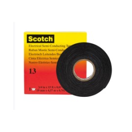 HT002000327 CINTA DE HULE ESPESOR .75 MM .019X4.5MTS MARCA 3M