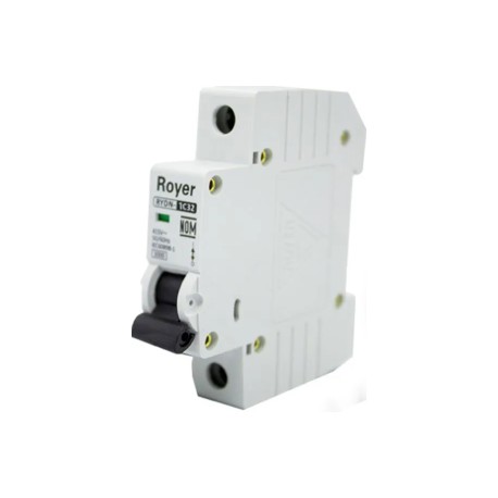 RYDN6-1C16 Mini Interruptor IEC Royer 6kA 1P