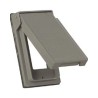 S2966 Cover 1G Gfci/Deco Wet Loc Vert Plas Gy