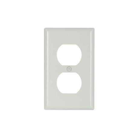 2132W-BOX PLACA DUPLEX TERMOPLASTICA NYLON BLANCO
