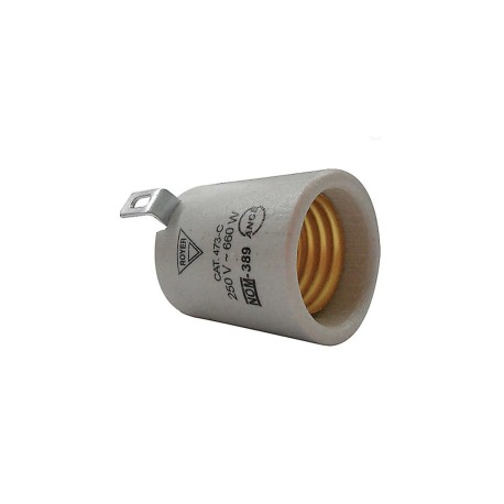 WD4730-C SOQUET PORC P/CANDIL STD ESCUADRA CASQ LATON ROYER