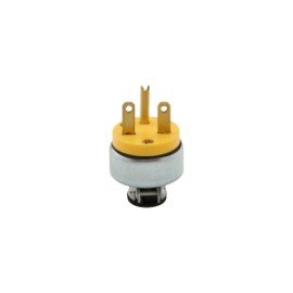 2866-BOX CLAVIJA DE VINIL 15A 250V NEMA 6-15 AMARILLO EAGLE