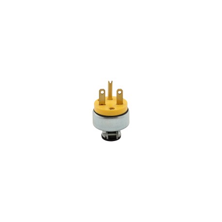 2866-BOX CLAVIJA DE VINIL 15A 250V NEMA 6-15 AMARILLO EAGLE