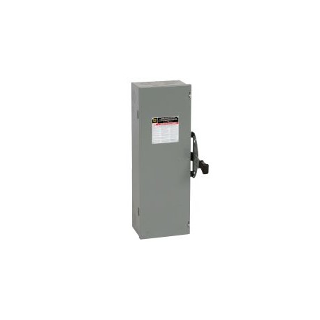 INT DE SEG D/T 3P 60A 600VCA GAB NEMA 1 S/PORTA F. TE
