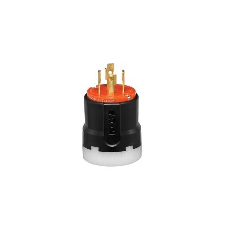 AHCL1430P Clavija Ultragrip Diam Cable 95254mm 3P4H30A 125250V Industrial Negro Y Blanco