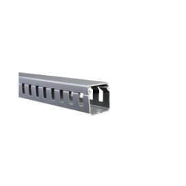 CABLECANAL RANURADO 40X40 X 2MTS GRIS