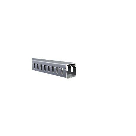 CABLECANAL RANURADO 40X40 X 2MTS GRIS