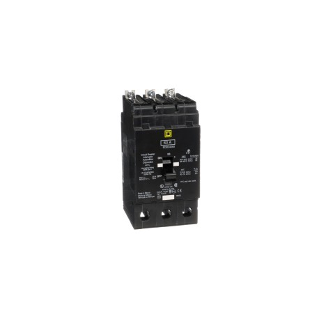 INTERRUPTOR TERMOMAG 3P 60A 277VCA 18KA P/T NF TE