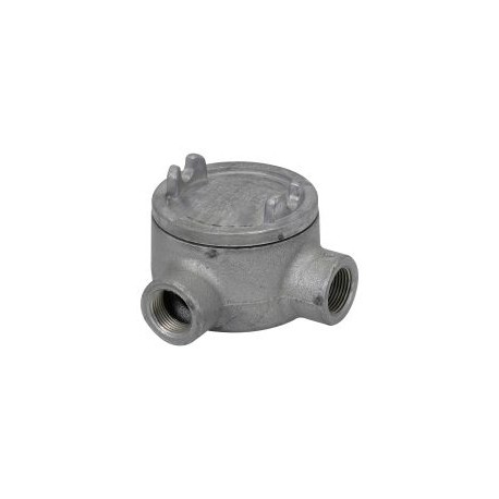 904006 CONDULET CAJA DE REGISTRO REDONDA SERIE GUA TIPO L EN ALUMINIO LIBRE DE C