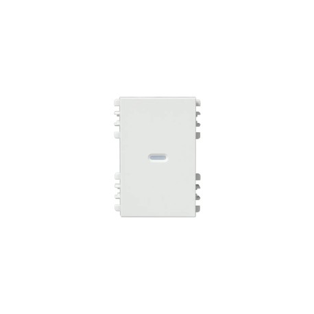 TECLA CON VISOR 3 MOD BLANCO S26