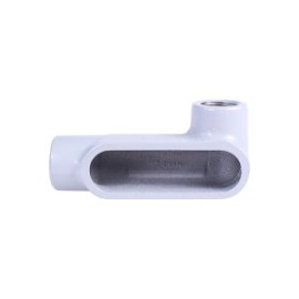 605002 CONDULET OVALADO 19MM SERIE 7 ALUM.S/TAPA CH.DOMEX