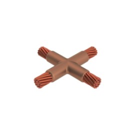 CONEXION EN X PARA CABLE CAL. 1/0 A 1/0