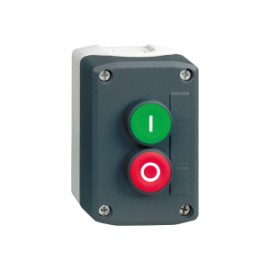BOTONERA PLASTICA C/2 PULSADORES TELEMEC
