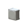 WDL1010S CAJA ESTANCAS IP65 100X100X55 CON LADOS CERRADOS Y PLACA CON TORNILLOS