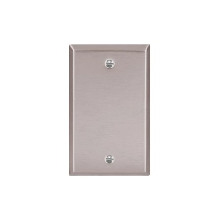 93151-BOX1 Placa 1G Blank Box Mount Std Acero Inoxidable