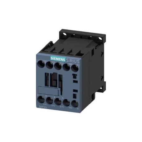 3RT2018-1AN61 Contactor de potencia AC-3 16 A 75 kW/400 V 1 NA 200 V AC 50 Hz 200-220 V 60 Hz 3 polo