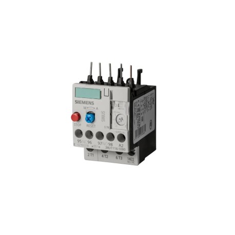 3RU2116-1EB0 Relé de sobrecarga 28 40 A térmico para protección de motores tamaño S00 clase 10 par