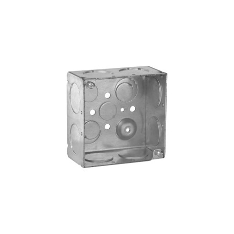 665218 CAJA CUADRADA DE ACERO DE 1 pulg
