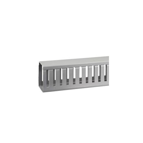 CABLECANAL RANURADO 60X80 X 2MTS GRIS