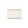 Placa ciega marfil de resina con chasis