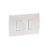 PLACA 1 INT+1 CONM 16A MISTIC BLANCO
