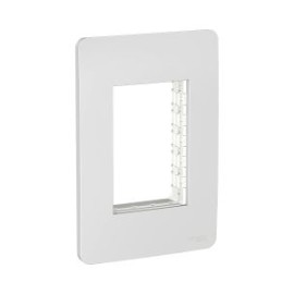 PLACA 3 MODULOS+SOPORTE GAMMA SILVER ORION